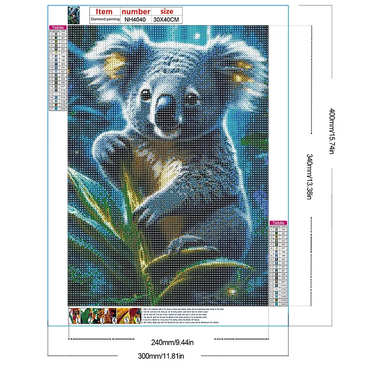 5d Diamond Painting Kits For Adults, 5d Diamond Art Kits Adults Fox, Full  Drill Diamond Painting Kits Animal Gem Painting For Home Decor 30x40 Cm