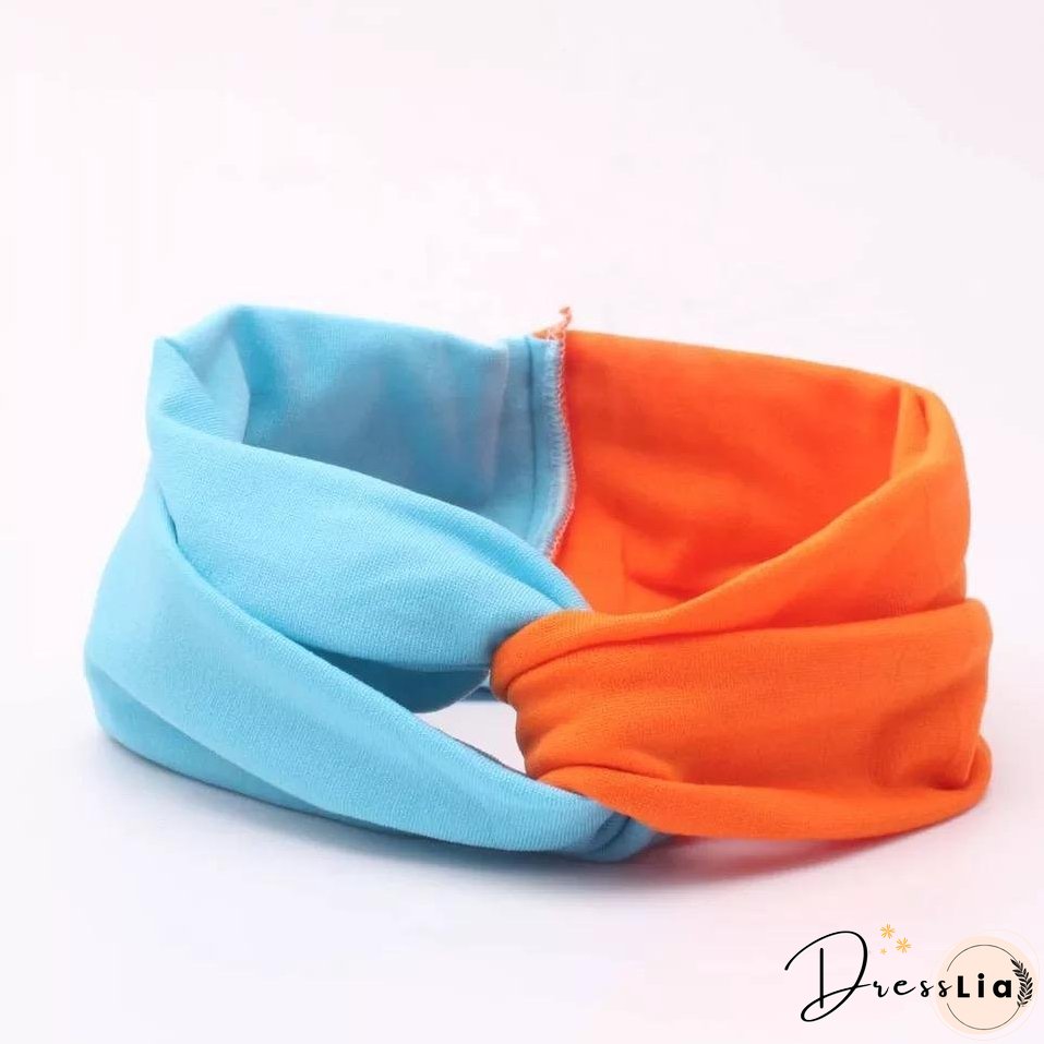 Contrast Color Hair Band Accessories