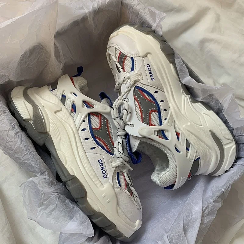 Yyvonne Designer Classic Women's Vulcanize Shoes Retro Platform Casual Sneakers Women Leisure Jogging Shoes Fashion Vulcanized Sneaker