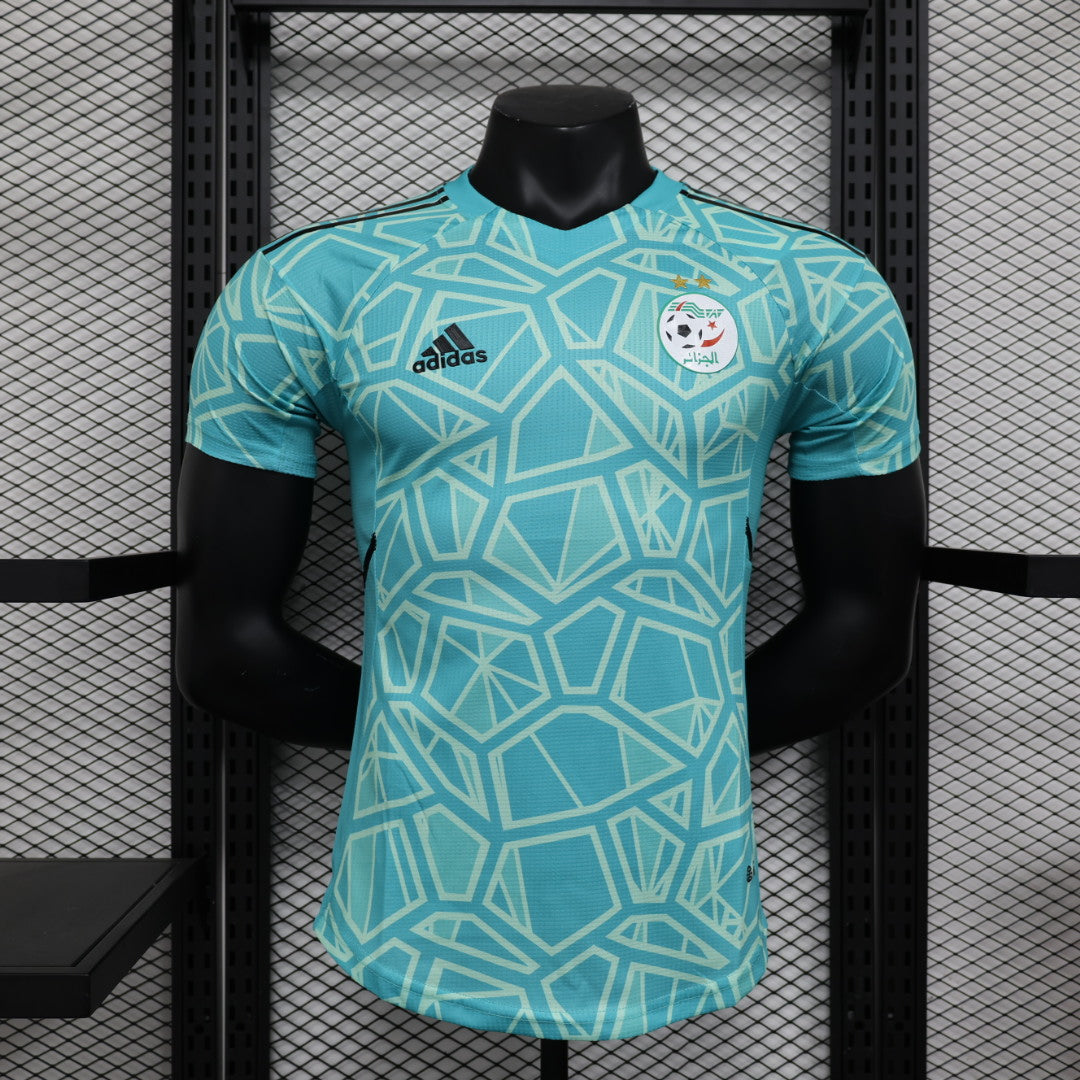 2023/2024 Player Version Algeria National Team Blue Shirt mysite