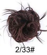 Rubber Band Chemical Fiber Wig Ring Chicken Tail Hair Ring Fluffy Curly Hair Ring