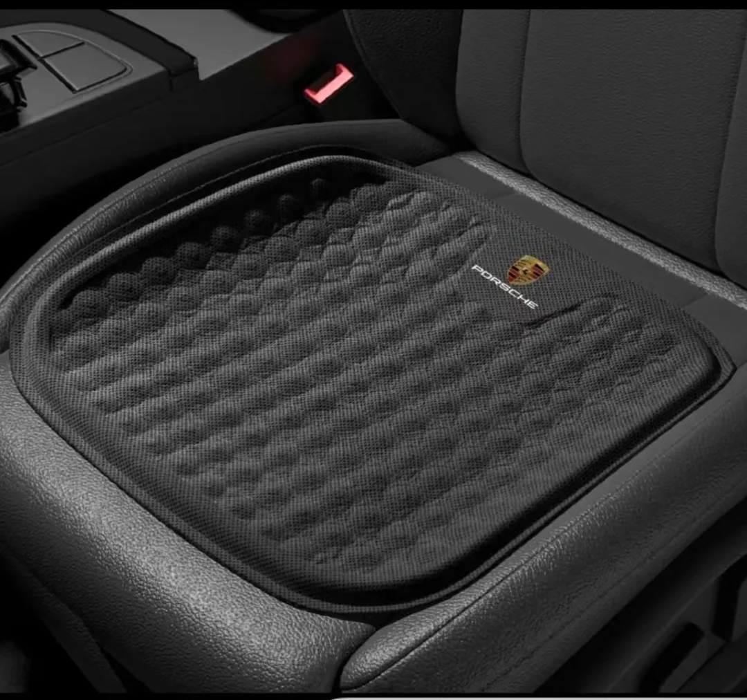 Summer ice silk gel breathable car seat cushion