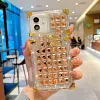 2023 Luxury Diamond Crystal Square Case For iPhone