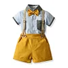 Kids Baby Boys Birthday Party Summer 4 Pieces Set
