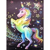 5D DIY Special-shaped Diamond Painting Horse Cross Stitch Kit Brodée