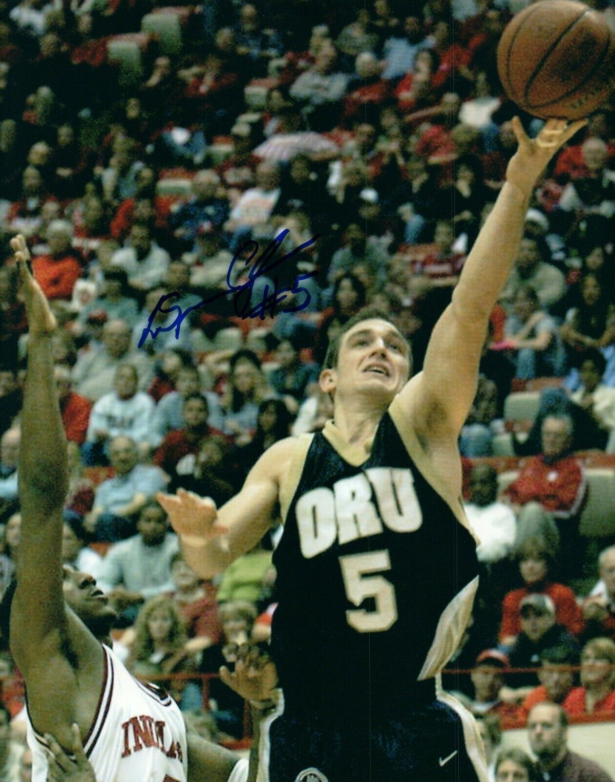 Luke Spencer Gardner NCAA College Oral Roberts Hand Signed Autograph 8x10 Photo Poster painting