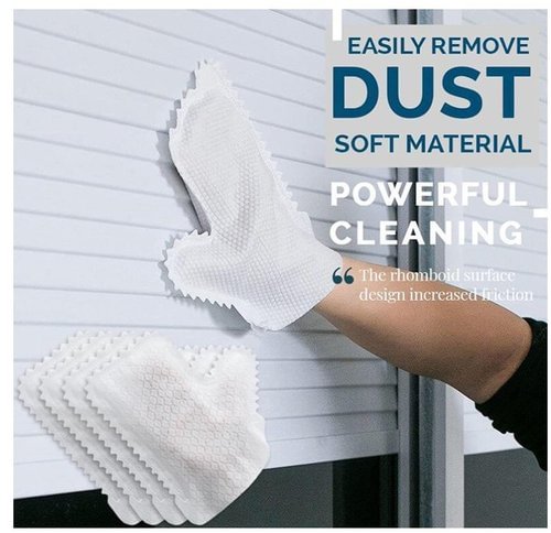 Home disinfection and dusting gloves 