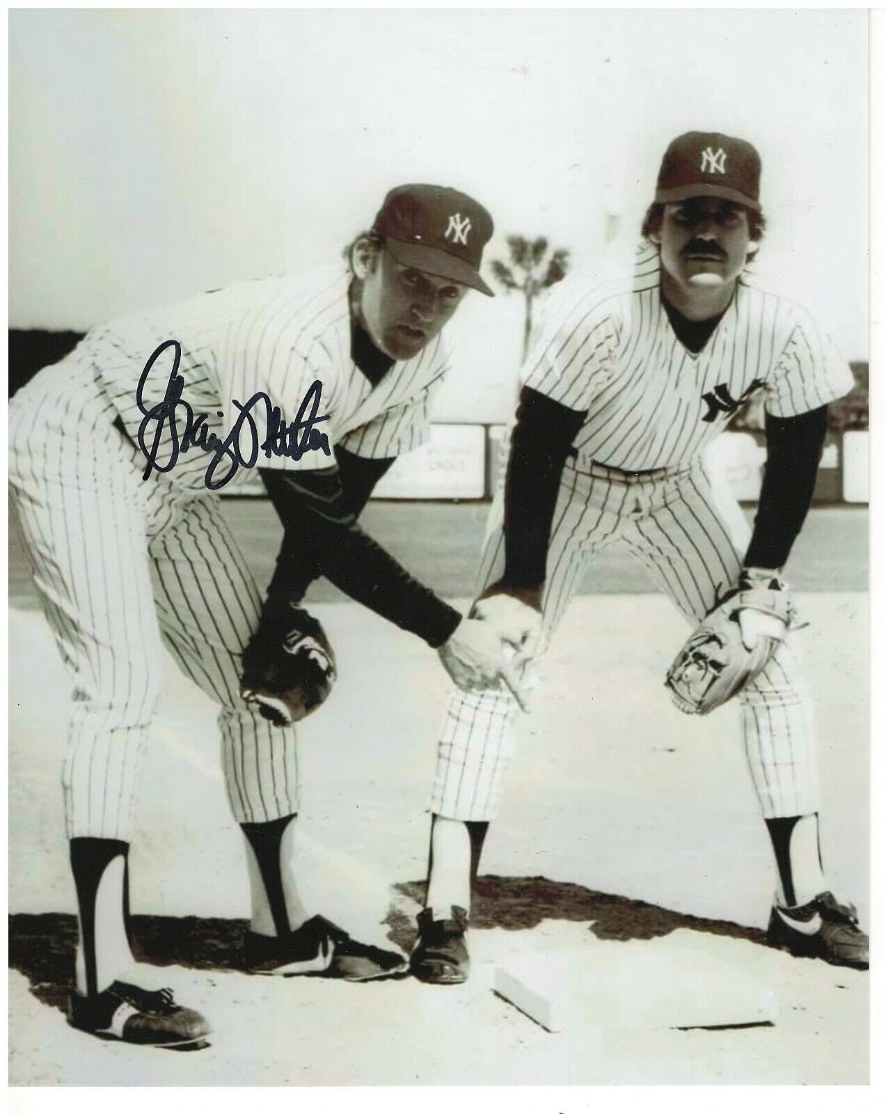 GRAIG NETTLES NEW YORK YANKEES CAPTAIN& 1981 ALCS MVP RARE SIGNED Photo Poster painting