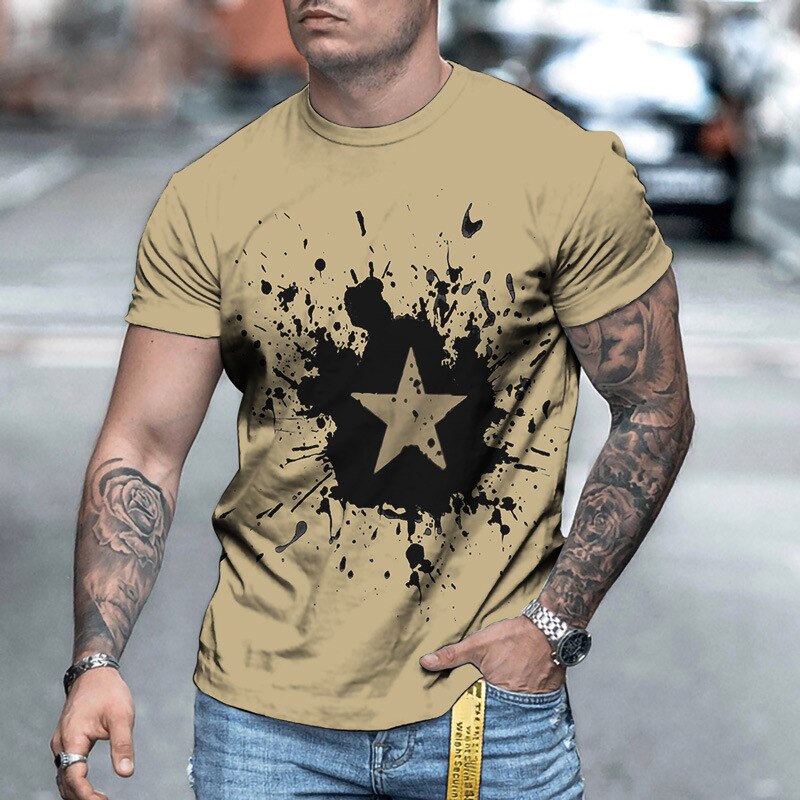 

Bee - 3D Printed Men T Shirt, Xxl, 501 Original