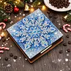 Christmas Snowflake DIY PU Diamond Painting Note Box 160 Papers Memo Box