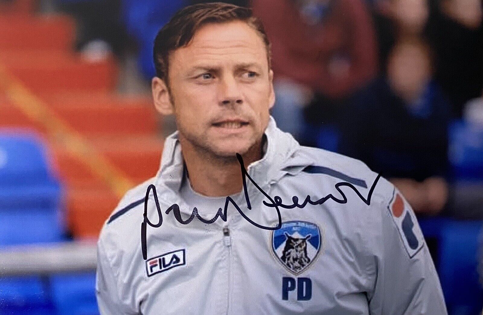 Paul Dickov Genuine Hand Oldham Athletic 6X4 Photo Poster painting 2