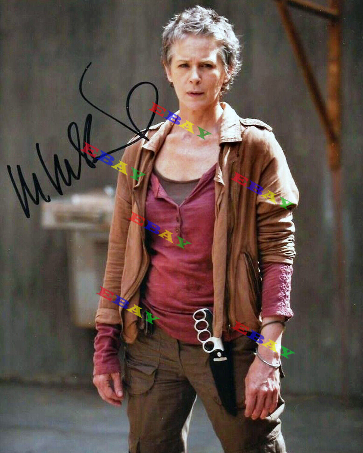 Melissa McBride The Walking Dead Autographed Signed 8x10 Photo Poster painting REPRINT