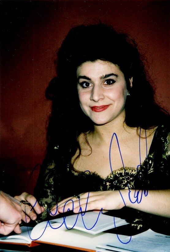 Beautiful CECILIA BARTOLI Signed Photo Poster painting