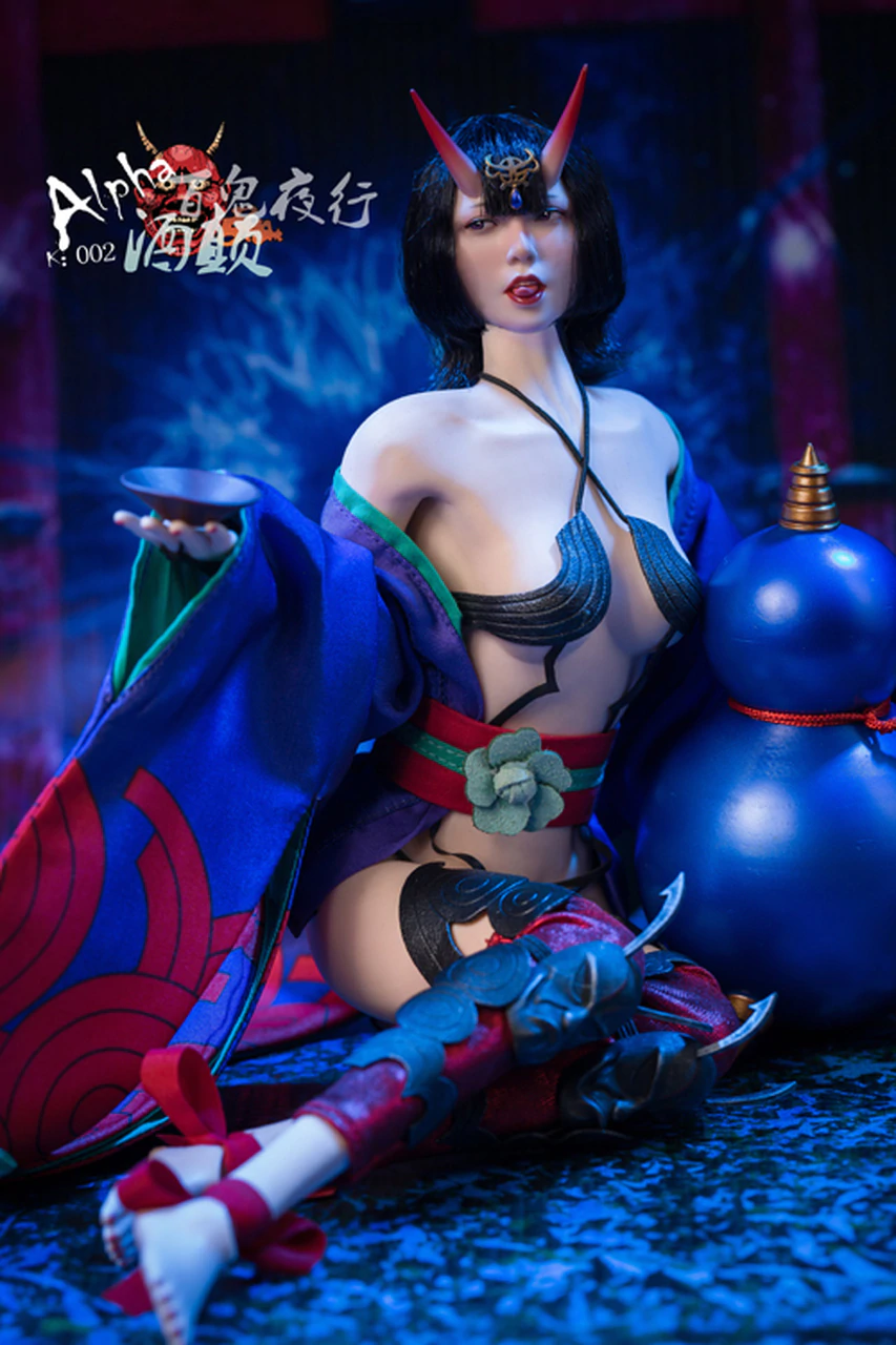 IN-STOCK Alpha Toys K002 Hyakkiyakou Fate Grand Order Shuten Douji 1/6 Collectible Figure (Adult 18+)