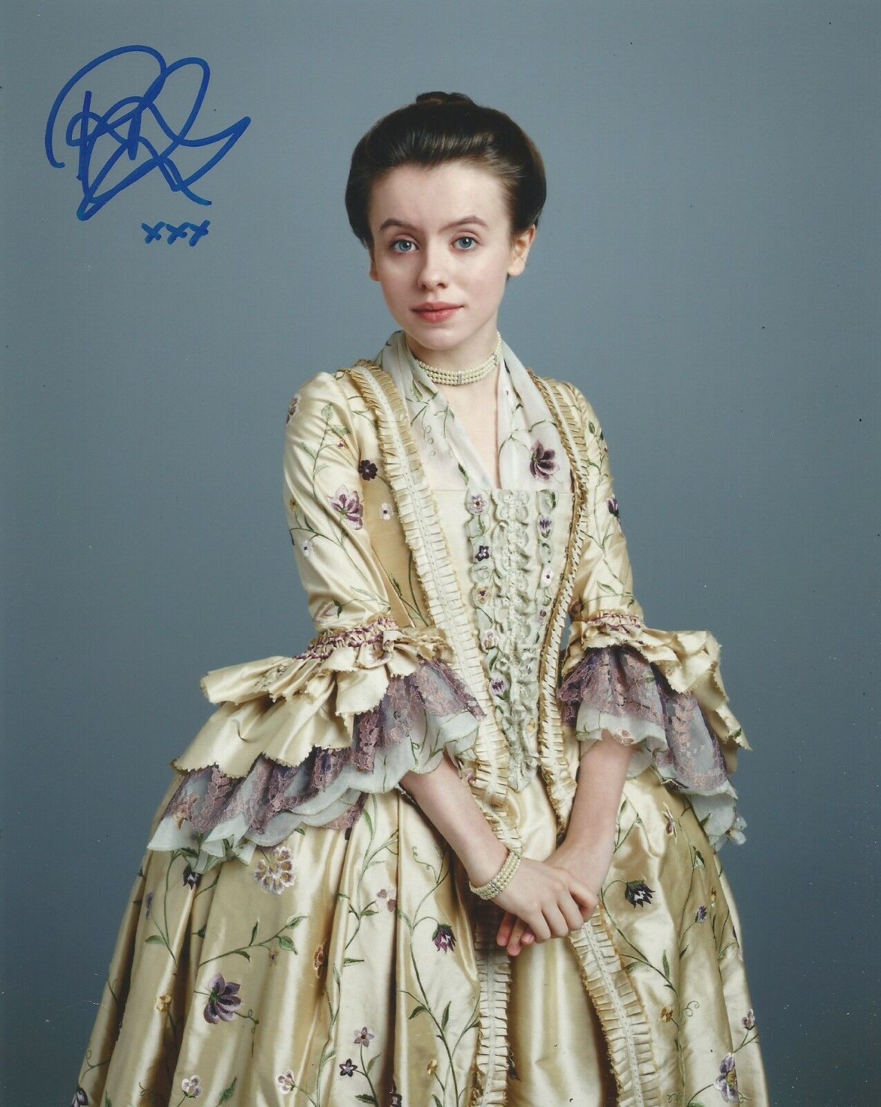 Rosie Day Signed Outlander 10x8 Photo Poster painting AFTAL