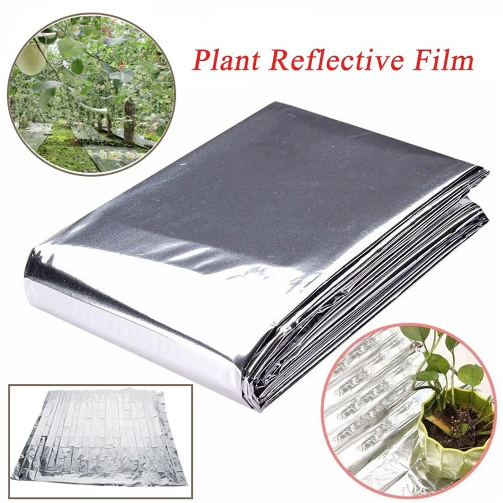 210x120cm Reflective Film Plants Garden Greenhouse Covering Foil Sheets