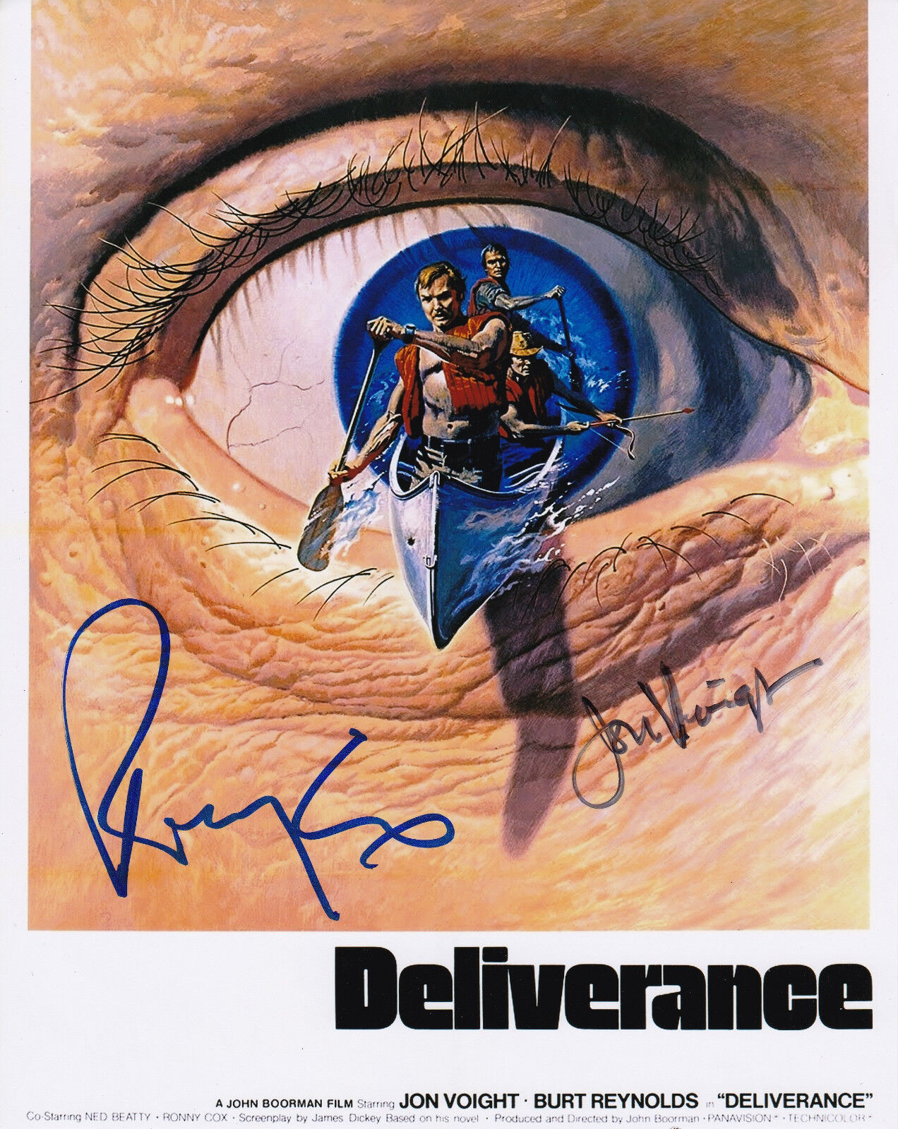 Jon Voight Ronny Cox Signed 8x10 Inch Photo Poster painting Autographed Deliverance