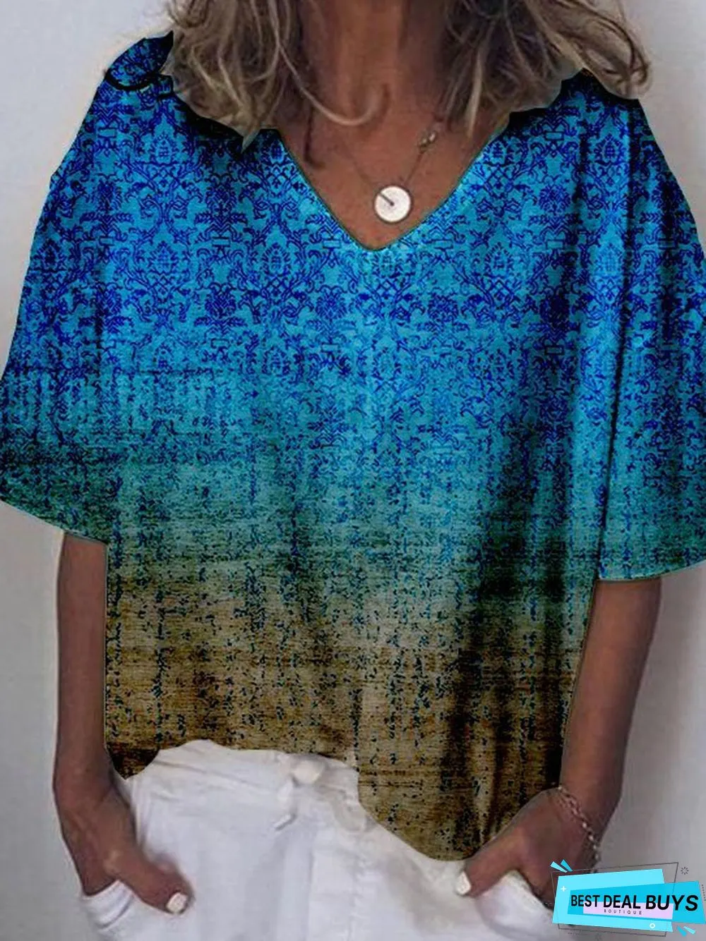 Casual Tribal Short Sleeve T-shirt