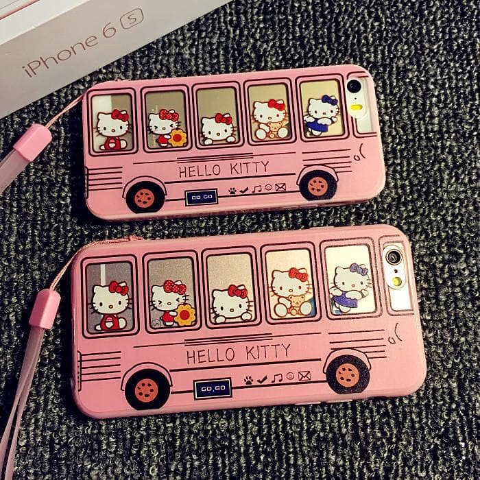Kawaii Kitty Bus Iphone Phone Case SP165069