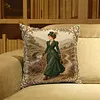Victorian Girl DIY 11CT 3-Strand Printed Cross Stitch Kit 45x45cm