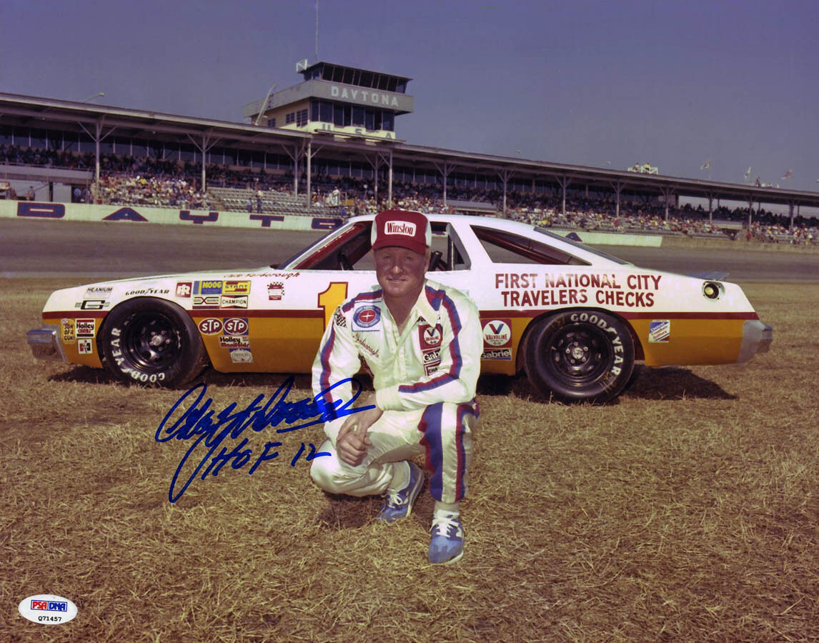 Cale Yarborough SIGNED 11x14 Photo Poster painting + HOF 12 NASCAR LEGEND PSA/DNA AUTOGRAPHED