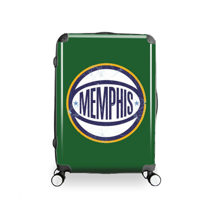 Memphis Retro Ball, Basketball Hardside Luggage
