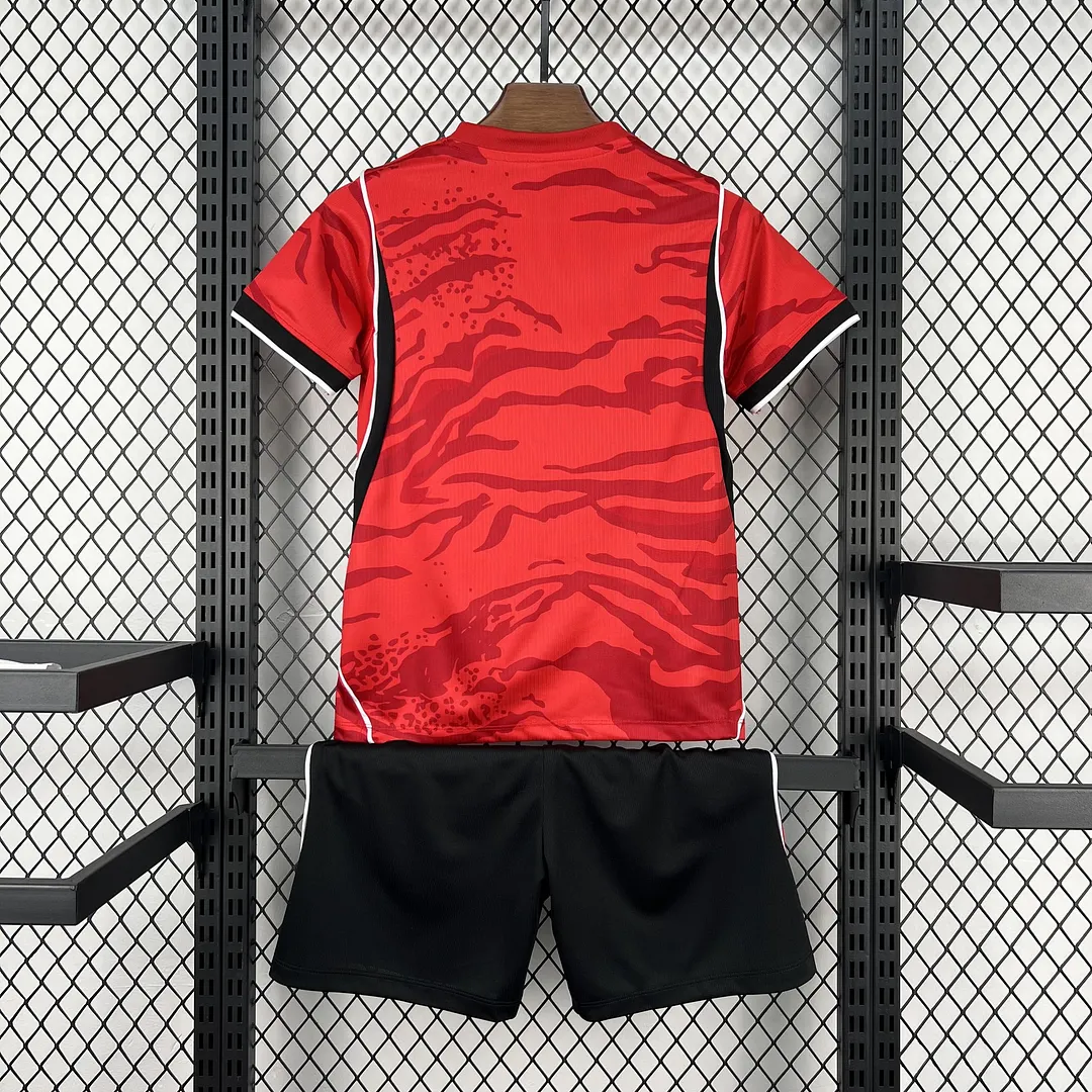 2026 Korea Home Kids Kit Soccer Jersey Thai Quality