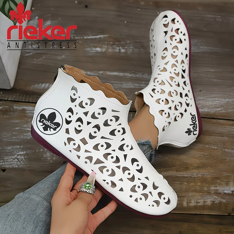 Rieker&reg; Nowa Kolekcja Letnia: Sandały-botki z wycięciami