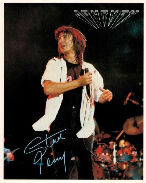 REPRINT - STEVE PERRY Journey Signed 8 x 10 Photo Poster painting Poster RP