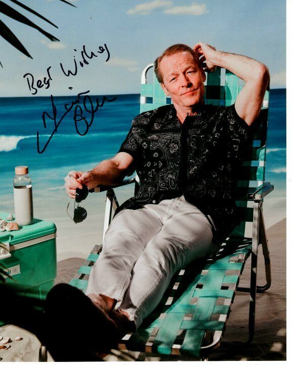 IAIN GLEN signed autographed 8x10 Photo Poster painting