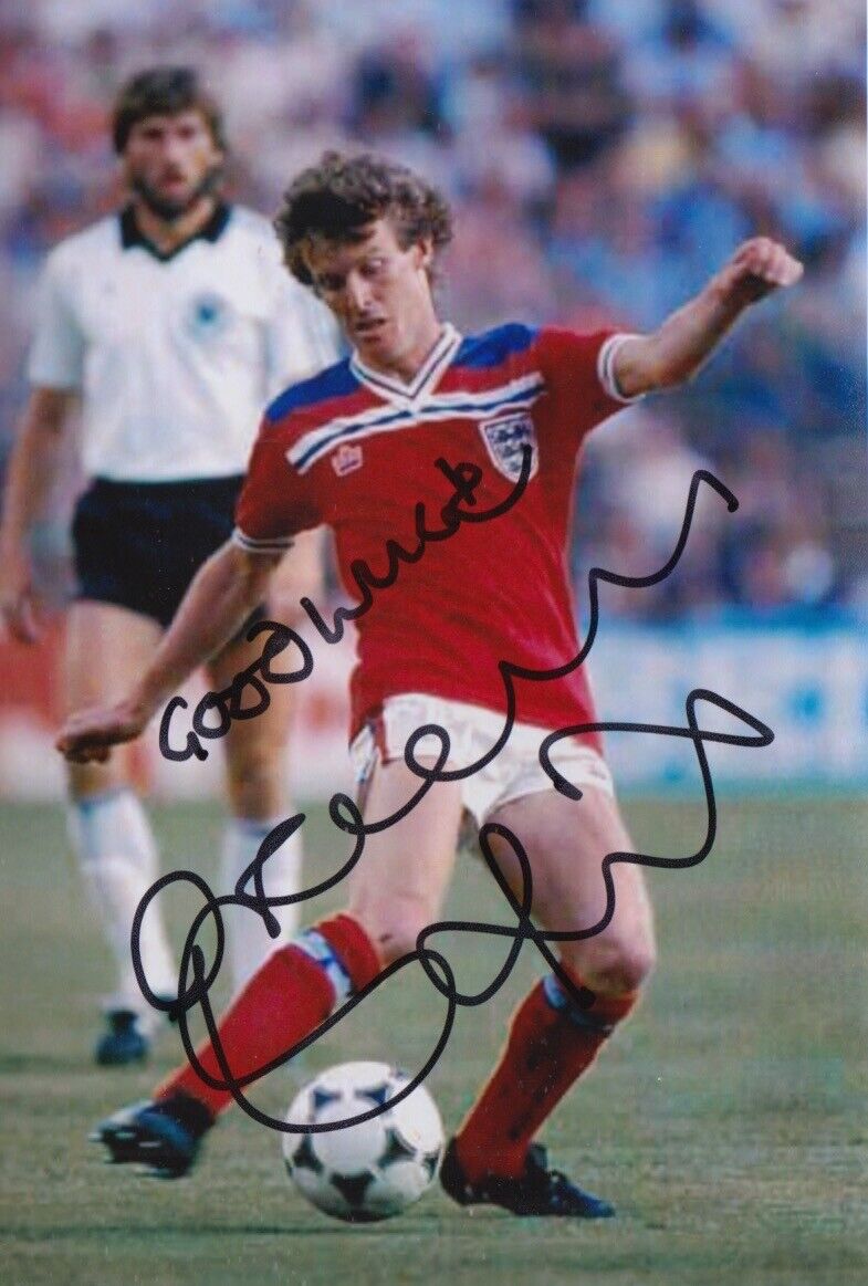 GRAHAM RIX HAND SIGNED 6X4 Photo Poster painting ENGLAND FOOTBALL AUTOGRAPH