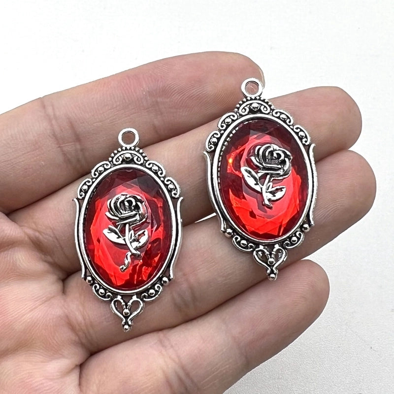 1 Piece Alloy Flower Pendant Jewelry Accessories