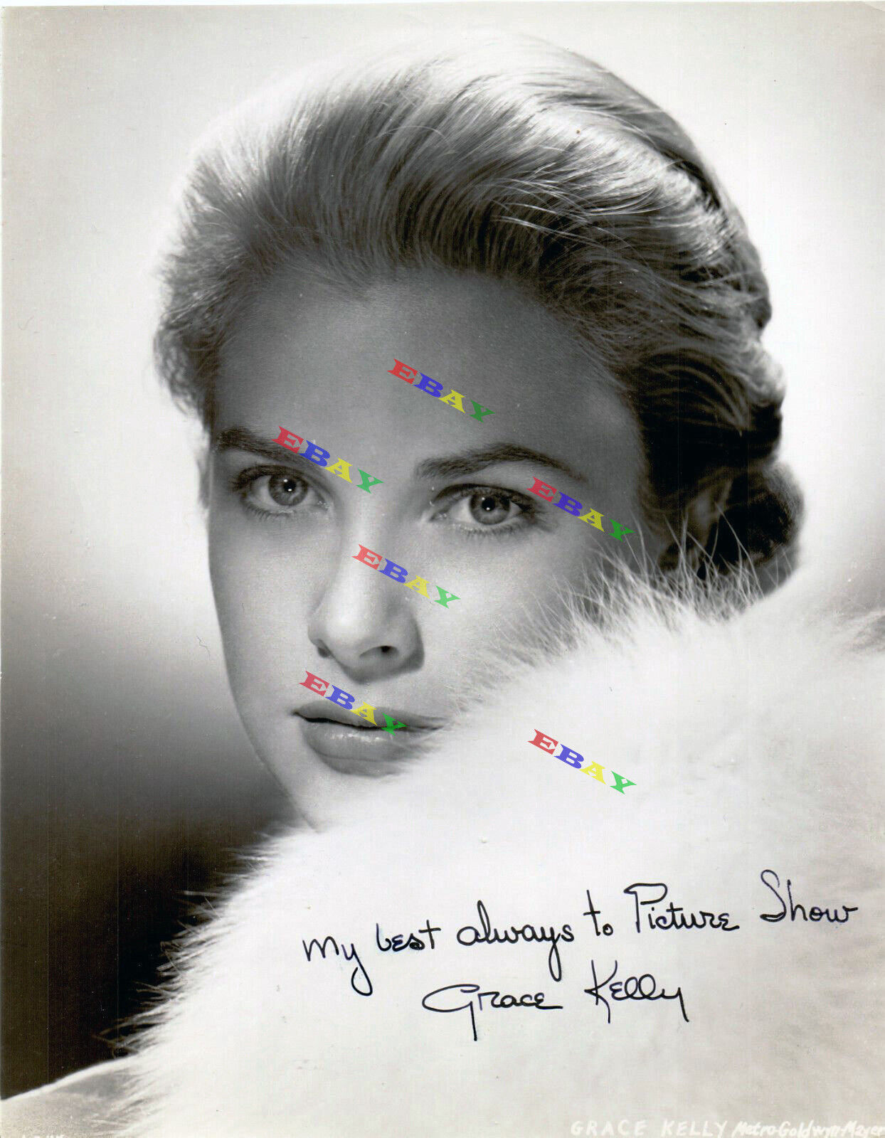 Grace Kelly Autographed Signed 8x10 Photo Poster painting Reprint