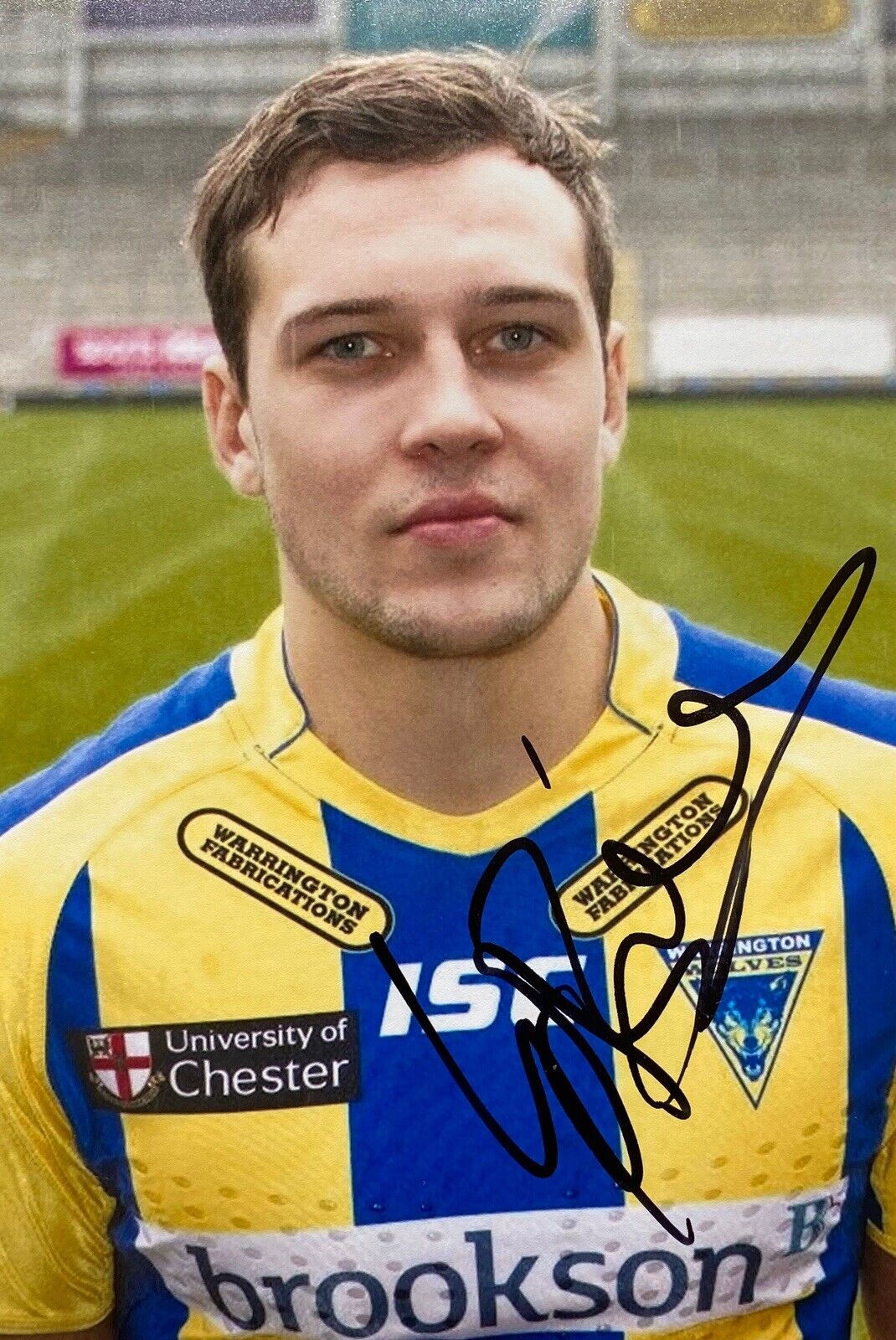 Gareth O'Brien Genuine Hand Signed 6X4 Photo Poster painting - Warrington Wolves