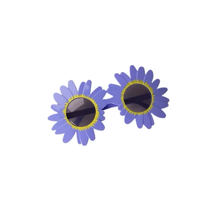 Damulin Sun Flower Daisy Sunglasses Funny Glasses Gathering Picnic Photograph Sunglasses Creative Decorative Glasses Fast Drop Shipping