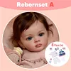 20" Reborn Baby Dolls Realistic Soft Weighted Body Soft Touch Cloth Body Reborn Cute Toddler Baby Girl Matti - RBBI-Myrebornbabydoll&reg; Myrebornbabydoll&reg;