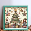 Christmas Tree-11CT Stamped Cross Stitch 50*50cm/19.69*19.69in