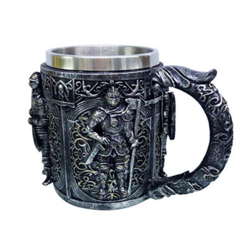 Halloween Casual Retro Skull Stainless Steel Resin Water Bottles 1 Piece