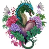 uk.everydayedeals (Limited Stock)Diamond Painting - Crystal Rhinestone - Dragon