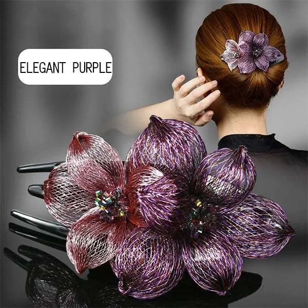 Retro Coil Hair Large Duckbill Clip