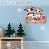 (US Local)Cow DIY Diamond Painting Hanging Hook Wall Hooks No Hole Punching Wall Decor