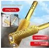2-in-1 Hexagonal Shank Brazing Dry Drilling Specialized Hole Opener