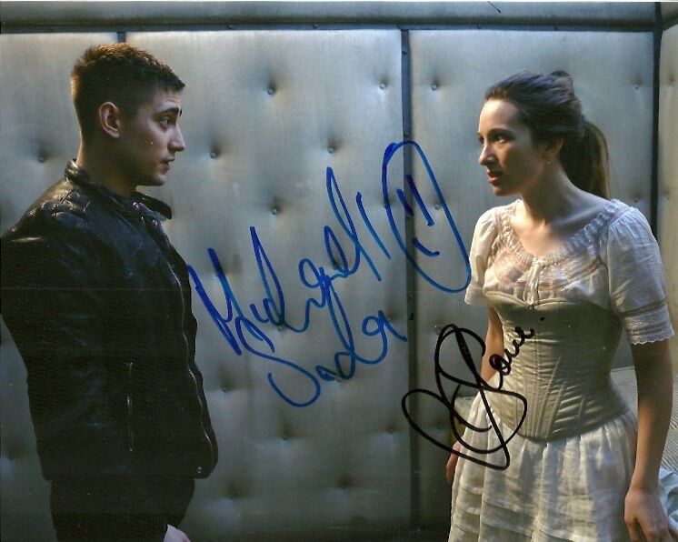 Once Wonderland Michael Socha Sophie Lowe Autographed Signed 8x10 Photo Poster painting COA