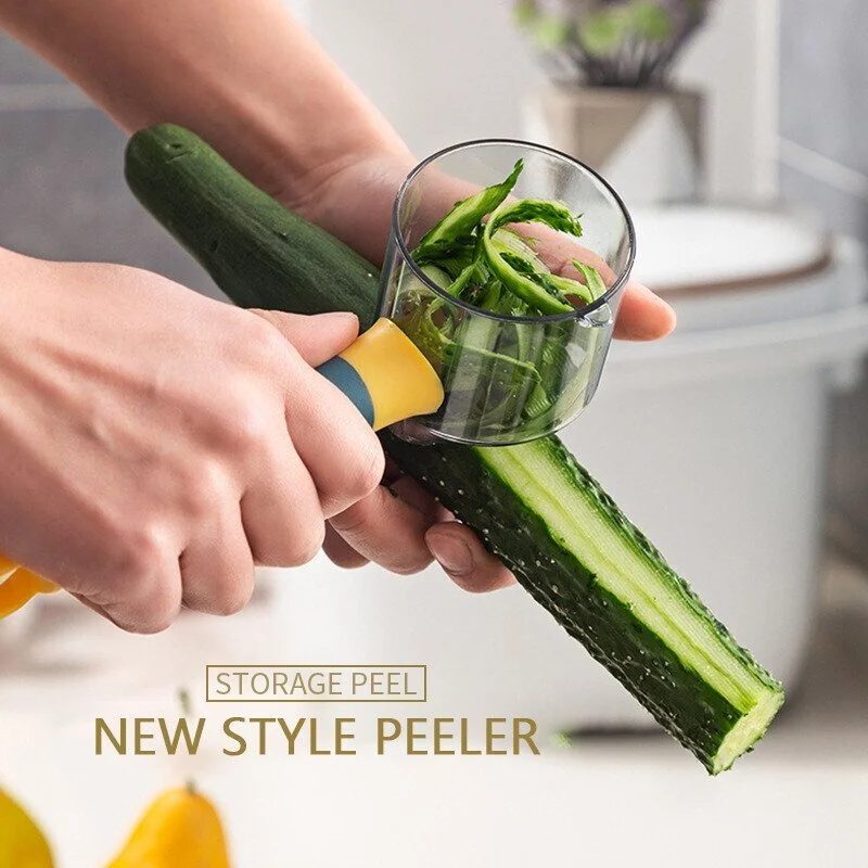 Multifunctional storage type paring knife