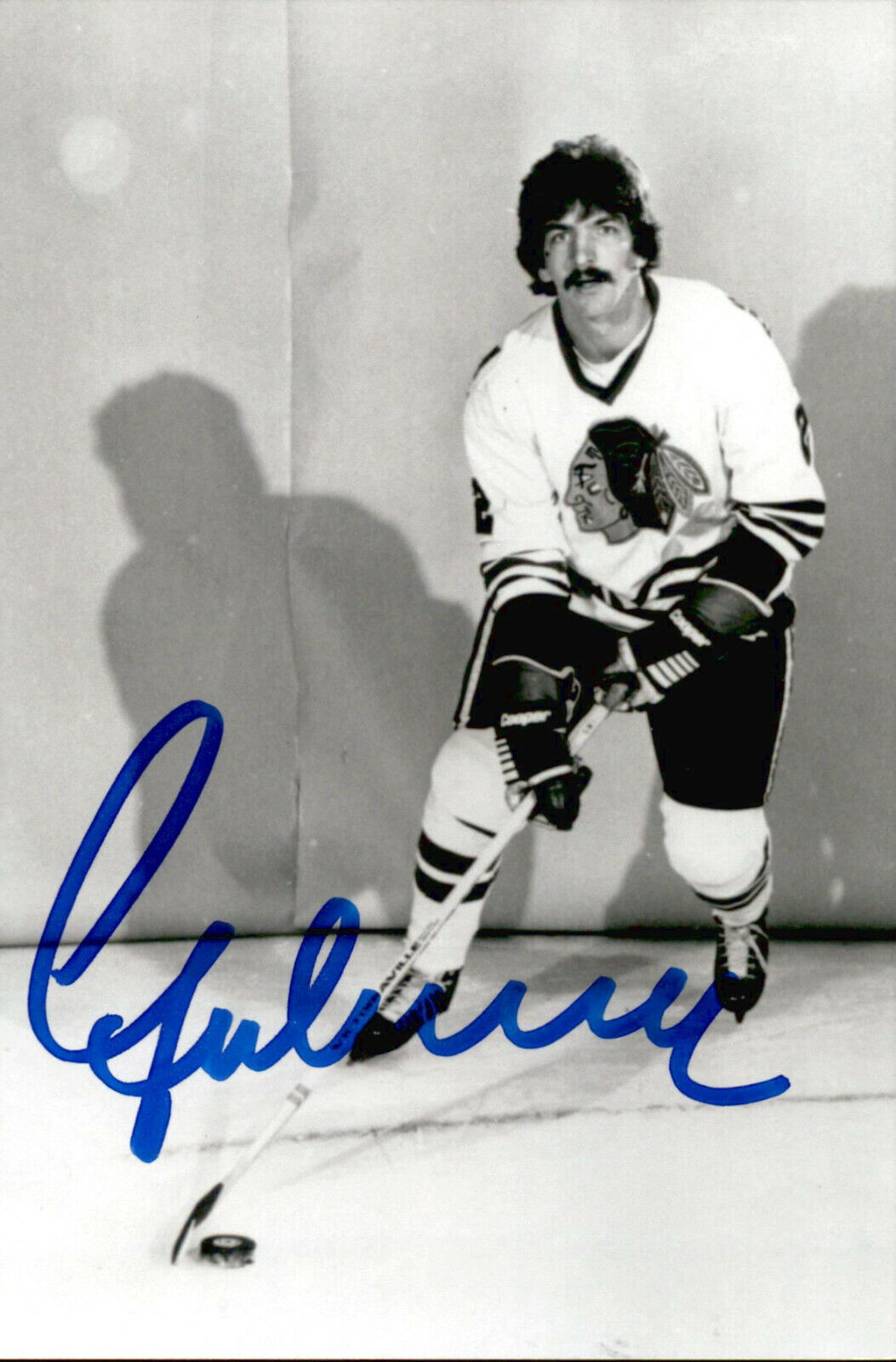 Grant Mulvey SIGNED autographed 4x6 Photo Poster painting CHICAGO BLACKHAWKS #7