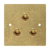 Stainless Steel Gold Retro Switch