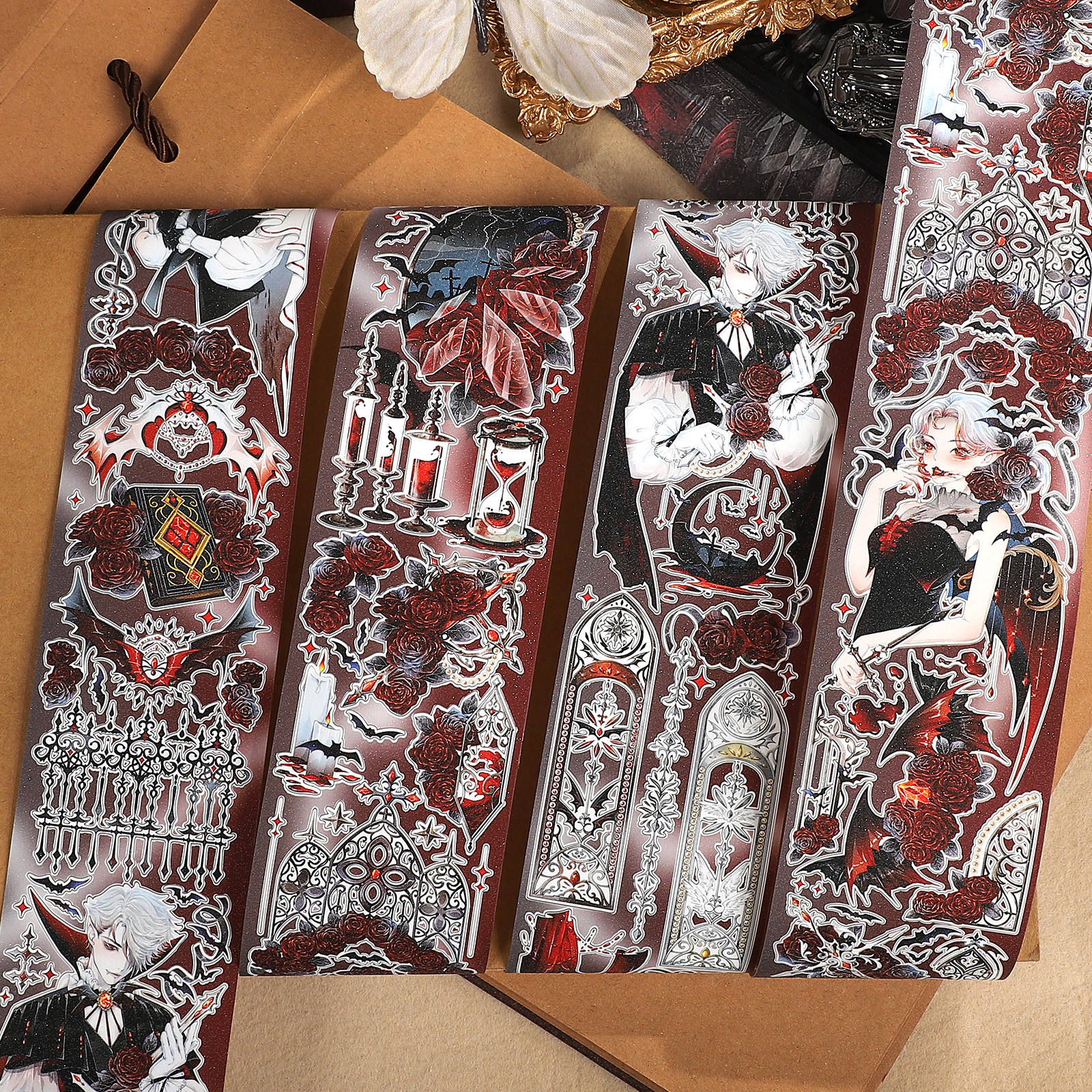 PET 테이프 - 6*500cm 피의 맹세 시리즈 빈티지 캐릭터