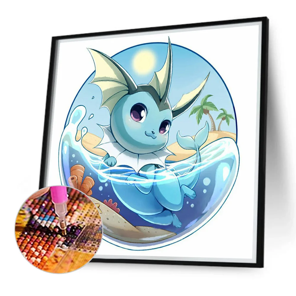 Diamond Painting - Full Round Drill - Pokemon(Canvas|40*40cm)