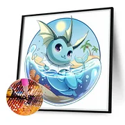 Pokémon 40*40cm full round drill diamond painting – Jules' Diamond Art