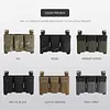 Triple Mag Pouch G Hooks Pouch Hanging Storage Bag Triple Magazine Placard Pouch
